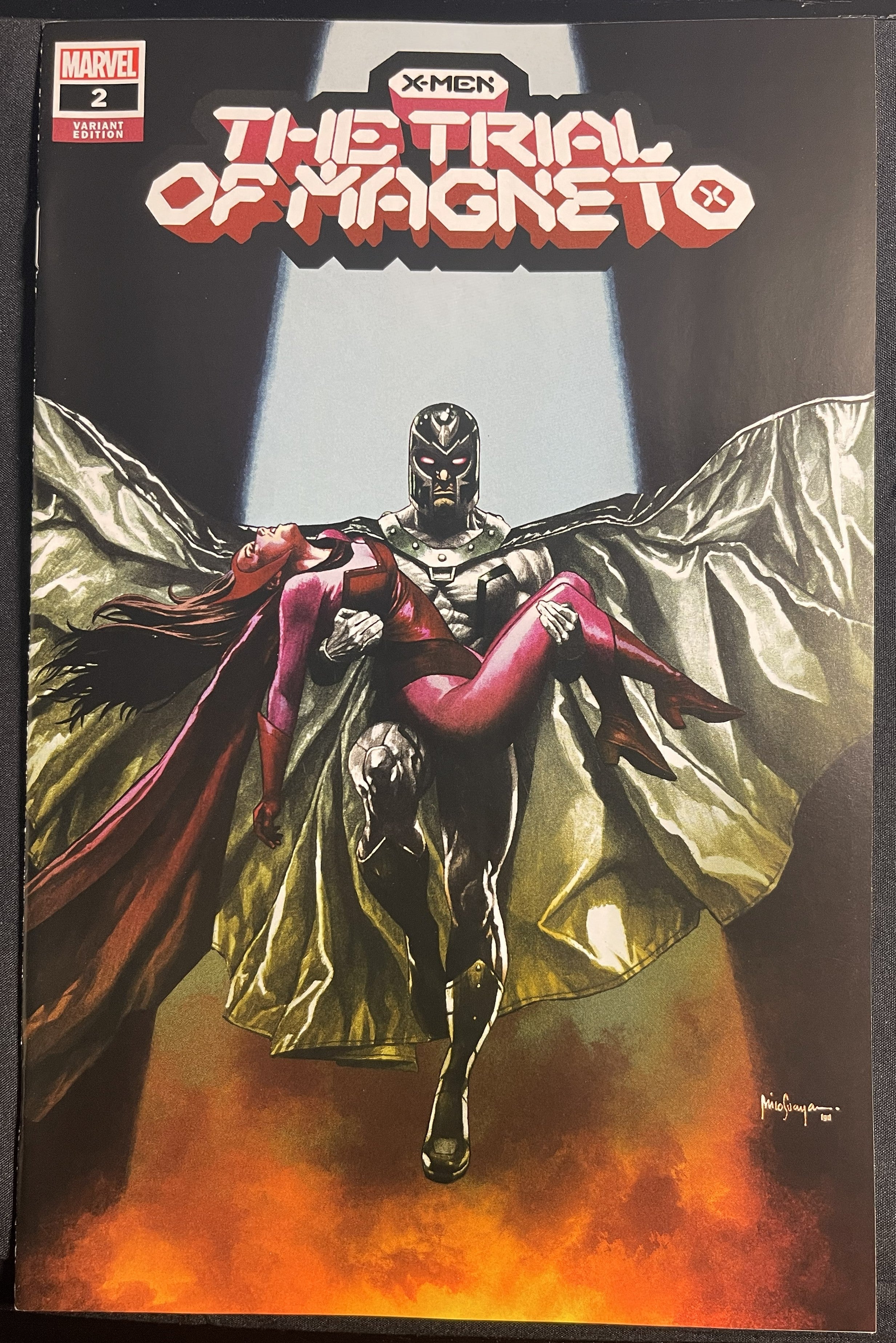 X-Men: The Trial of Magneto #2 MICO SUAYAN EXCLUSIVE VARIANT